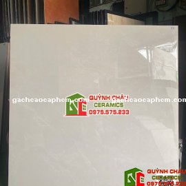 Gạch lát nền 120x120 màu kem sữa bóng kiếng