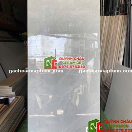 Gạch lát nền 60x120 ấn độ xám giả đá