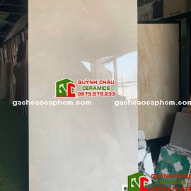 Gạch lát nền 80x160 ấn độ bóng kính vân đá cao cấp
