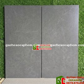 Gạch lát nền kis 60x120 granite men mờ xám đậm