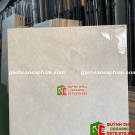 Gạch lát nền trung quốc 1000x1000 bề mặt màu xám bóng kiếng