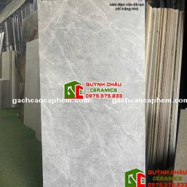 Gạch ốp lát Viglacera 60x120 mờ xám vân đá