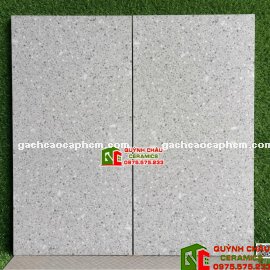 Gạch terrazzo kis đá granite 60x120 mờ xám
