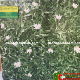 Gạch sân vườn 400x400 cỏ bông trắng mikado giá rẻ cao cấp