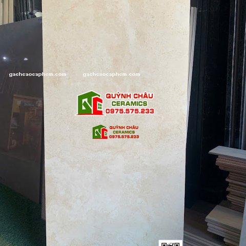 Gạch 60x120 ấn độ full body carving mờ kem                             