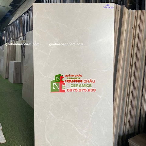 Gạch 60x120 baby skin mờ mịn xám nhạt cao cấp