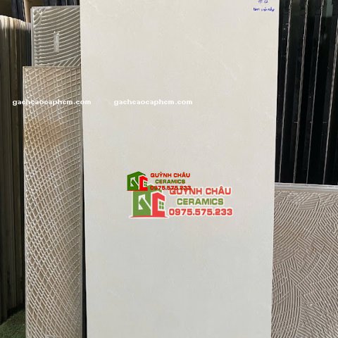 Gạch 60x120 CMC xương đá mờ vàng kem nhạt