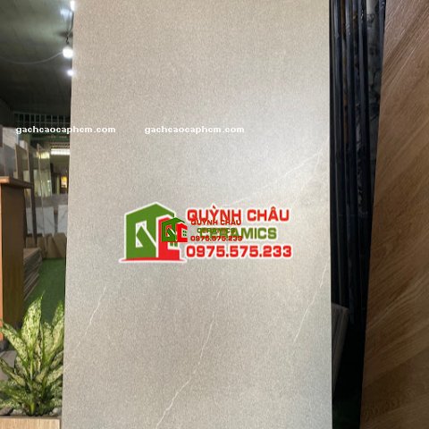 Gạch 60x120 gam mờ xám vân trắng tia chớp ấn độ