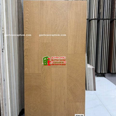 Gạch 60x120 khổ lớn vân gỗ ghép thanh