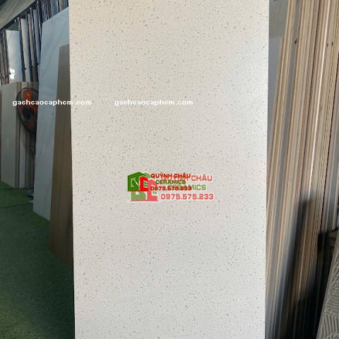 Gạch 60x120 Terrazzo bề mặt hạt mịn đá mờ