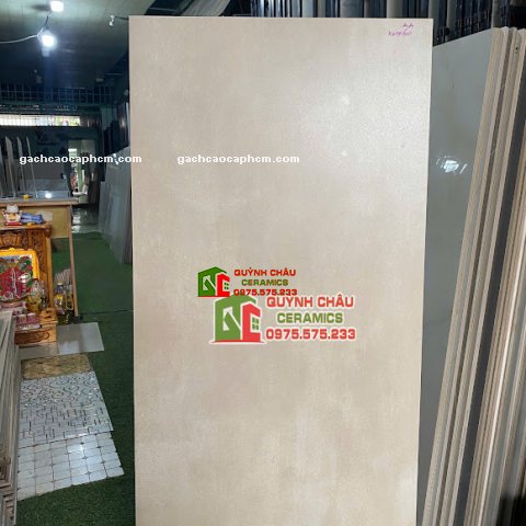 Gạch ấn độ 60x120 đá mờ kem xám loang