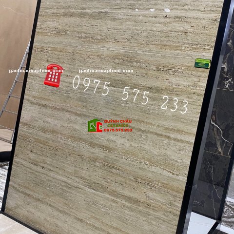 Gạch Bóng Kiếng 80x160 Đá Marble Vân Sọc Ngang