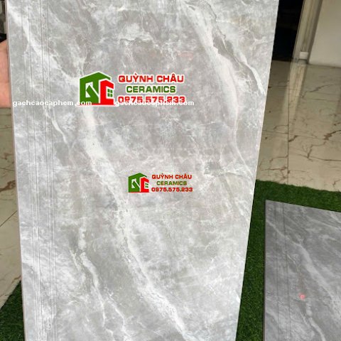 Gạch cầu thang 47x100 xám vân đá