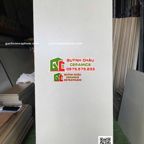 Gạch đá mờ Vitto 60x120 màu kem cao cấp
