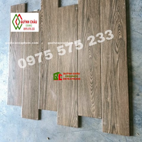 Gạch gỗ 15x80 vân gỗ mờ nhám