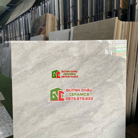 Gạch lát nền 100x100 bóng kính vân đá