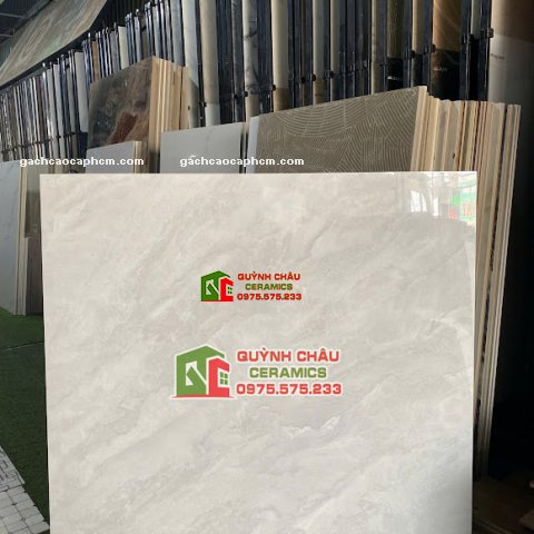 Gạch lát nền 100x100 giả vân đá bóng kính        