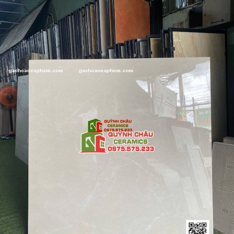 Gạch lát nền 120x120 ấn độ bóng kính xám vân    