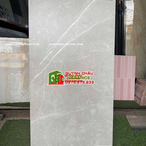 Gạch lát nền 60x120 baby skin mờ xám xương trắng cao cấp