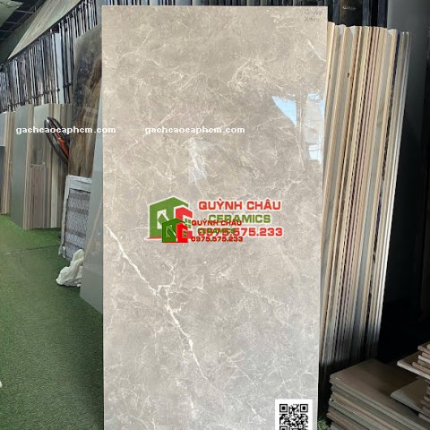 Gạch lát nền ấn độ 60x120 bóng xám giả đá cao cấp