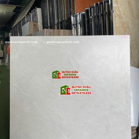  Gạch lát nền mờ mịn Baby Skin xám nhạt 1000x1000 ấn độ