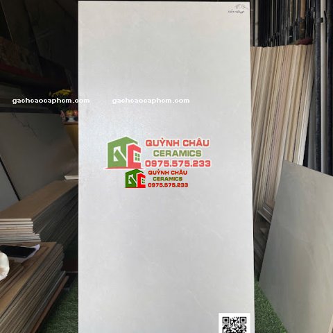 Gạch lát nền Vitto 60x120 mờ xám nhạt