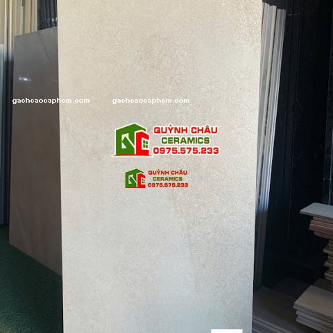 Gạch xương đá trắng 60x120 mờ sugar full body