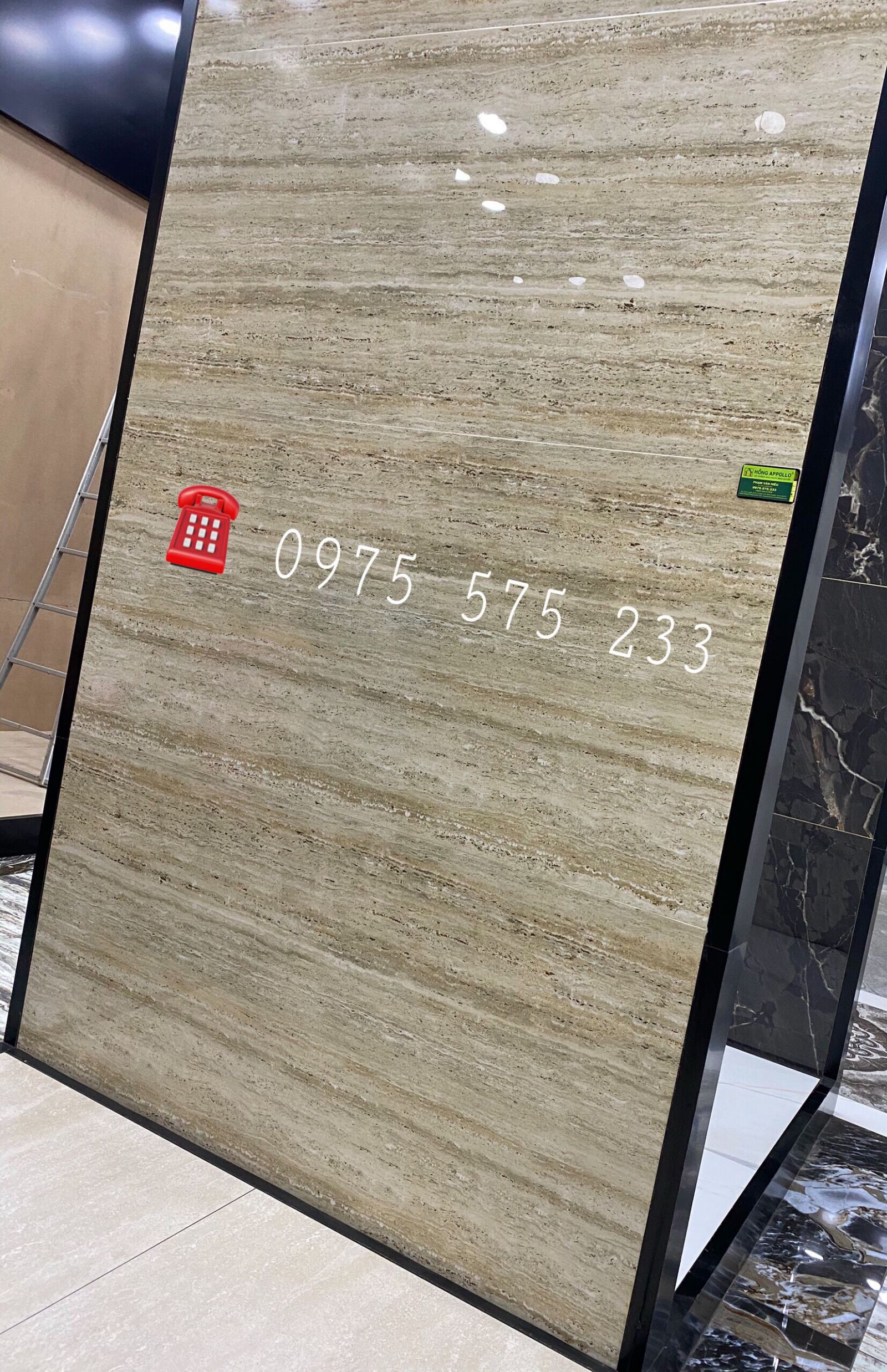 Gạch Bóng Kiếng 80x160 Đá Marble Vân Sọc Ngang