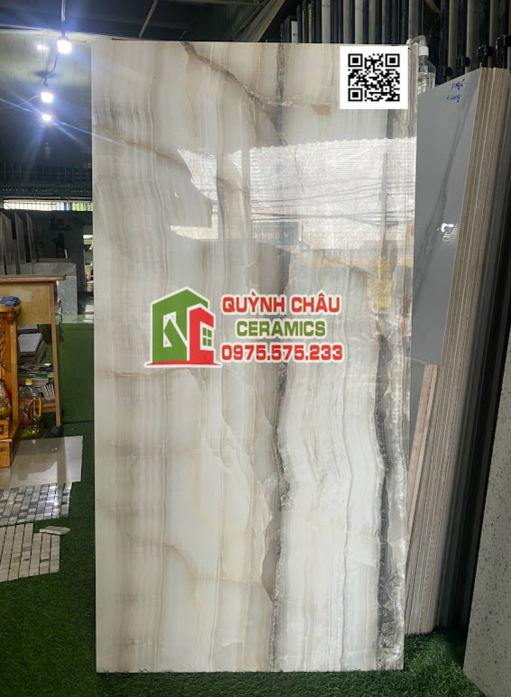 Gạch lát nền 60x120 vân đá marble ấn độ sang trọng