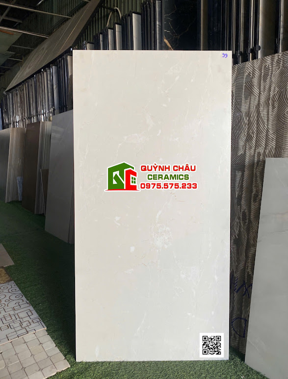 Gạch lát nền 60x120 mờ kem baby skin ấn độ