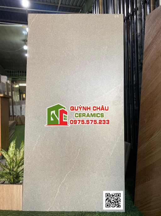 Gạch khổ lớn ấn độ 60x120 xám mờ vân trắng tia chớp