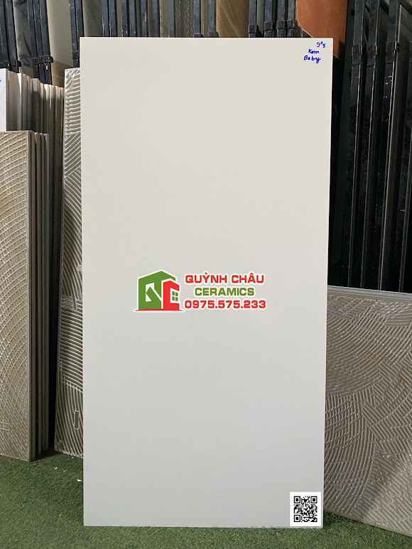 Gạch khổ lớn 60x120 trung quốc mờ kem baby skin cao cấp