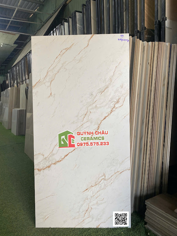 Gạch ốp lát 60x120 mờ carving trắng kem nâu vân đá