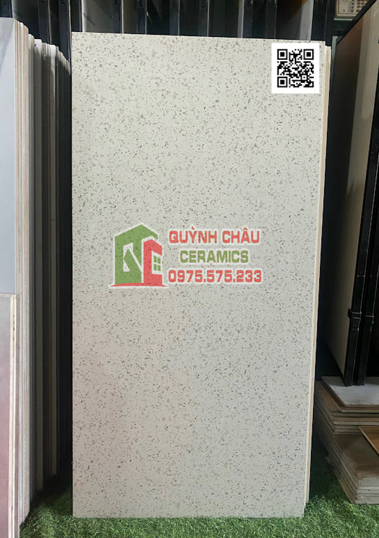 Gạch 60x120 terrazzo vân xám ghi