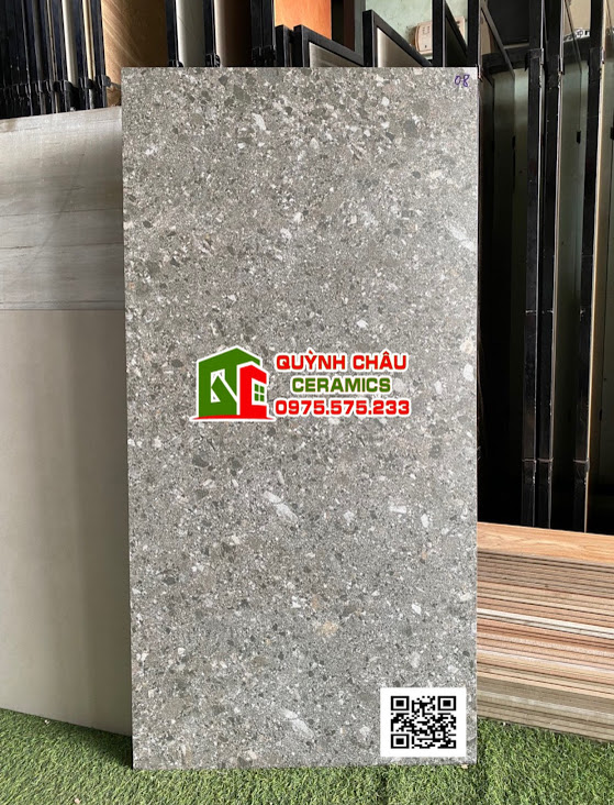 Gạch terrazzo 60x120 vân đá mài đồng chất ấn độ