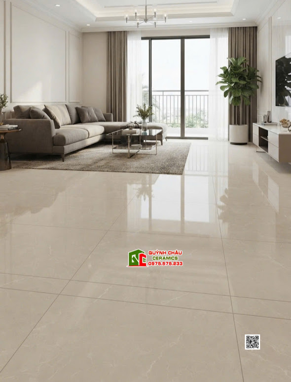 Gạch lát nền 120x180 xám nhạt bóng kiếng ấn độ cao cấp