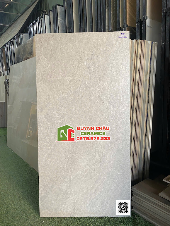 Gạch lát nền 60x120 đá nhám mờ xám sần chống trơn