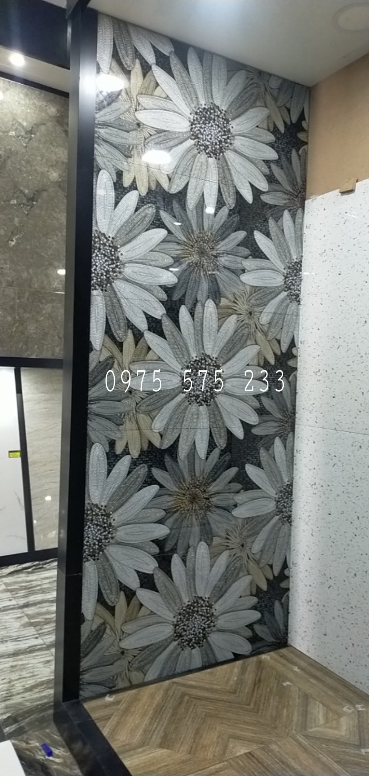 Gạch bông hoa 60x120 ốp lát trang trí điểm nhấn sang trọng