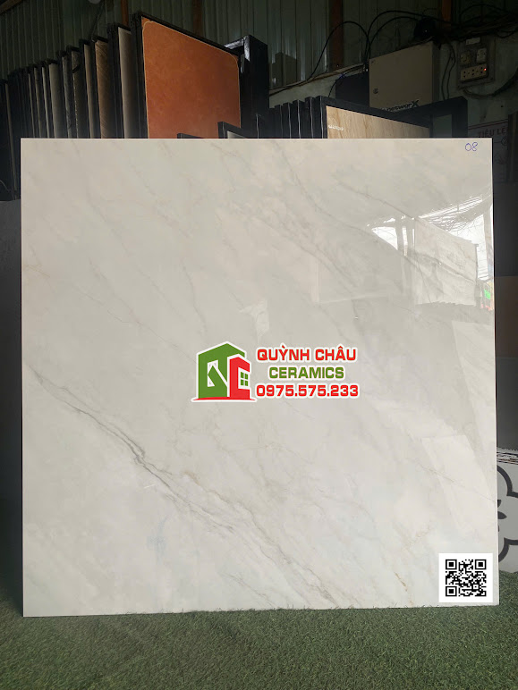 Gạch lát nền 120x120 bóng kiếng full body xương đá