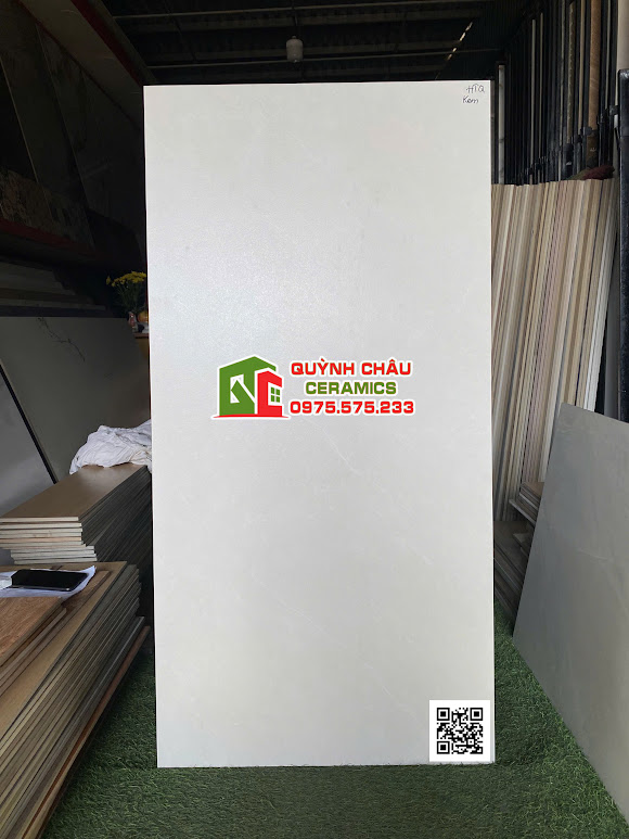 Gạch lát nền vitto 60x120 đá mờ màu kem cao cấp