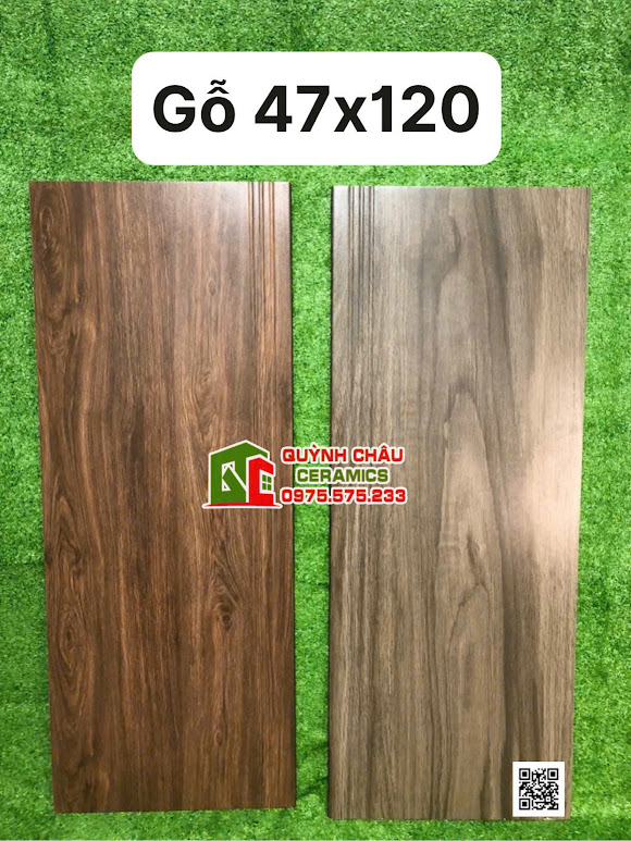 Gạch lát giả gỗ cầu thang 47x120 nhập khẩu trung quốc