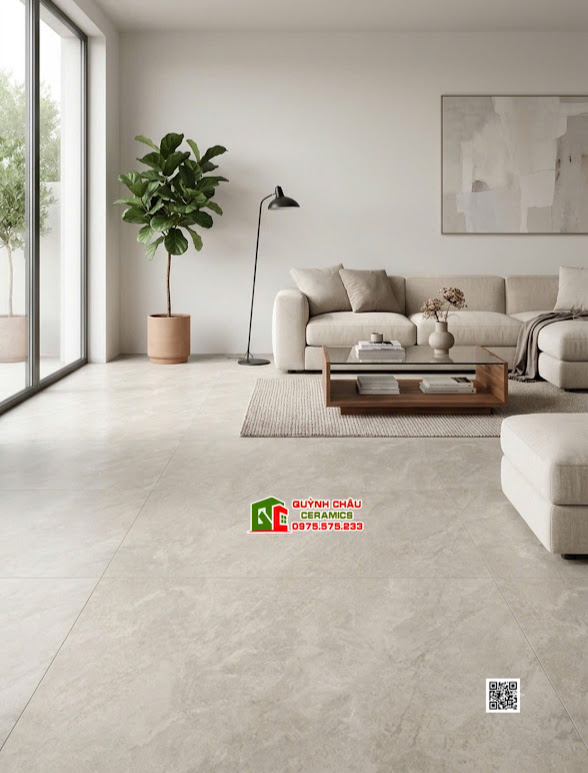 Gạch lát nền mờ xám 120x180 ấn độ cao cấp