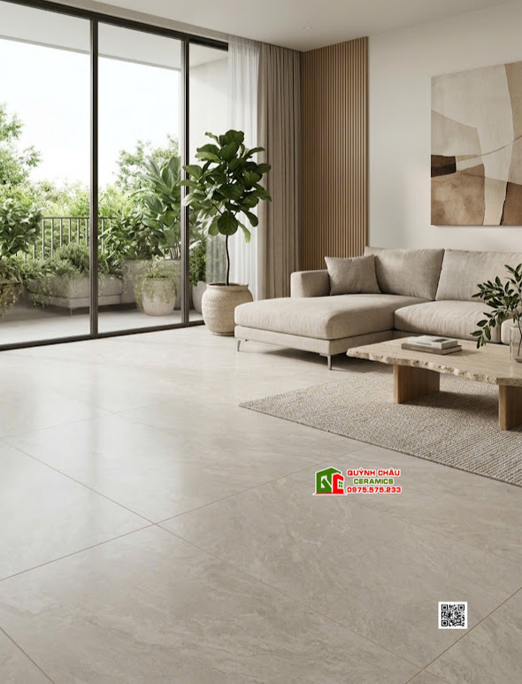 Gạch lát nền ấn độ 120x180 xám mờ vân đá