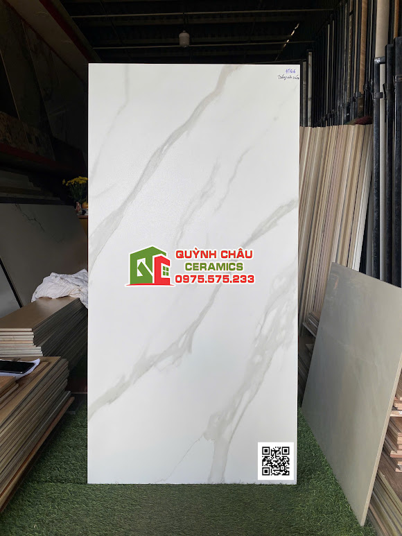 Gạch mờ 60x120 trắng vân giả đá ấn độ cao cấp