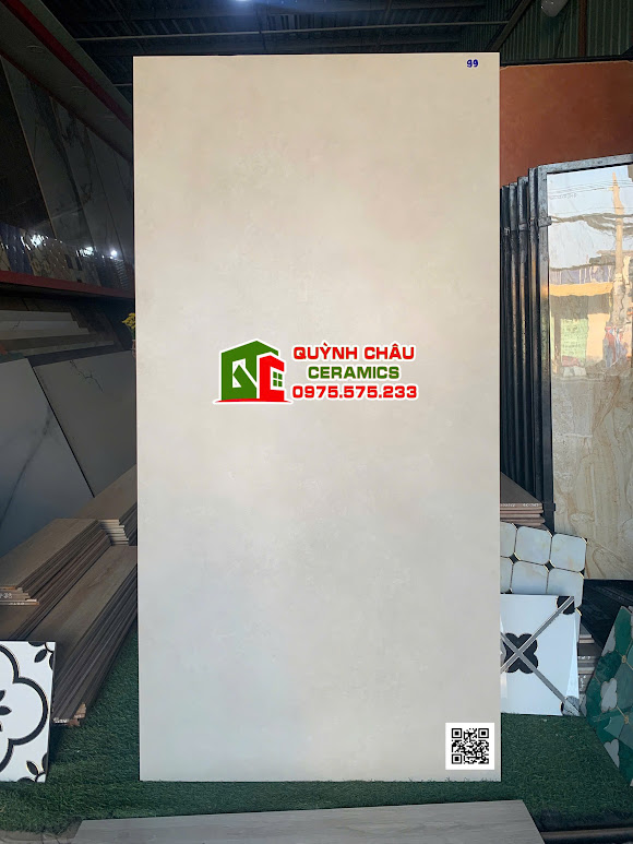 Gạch lát nền 80x160 mờ kem xám 