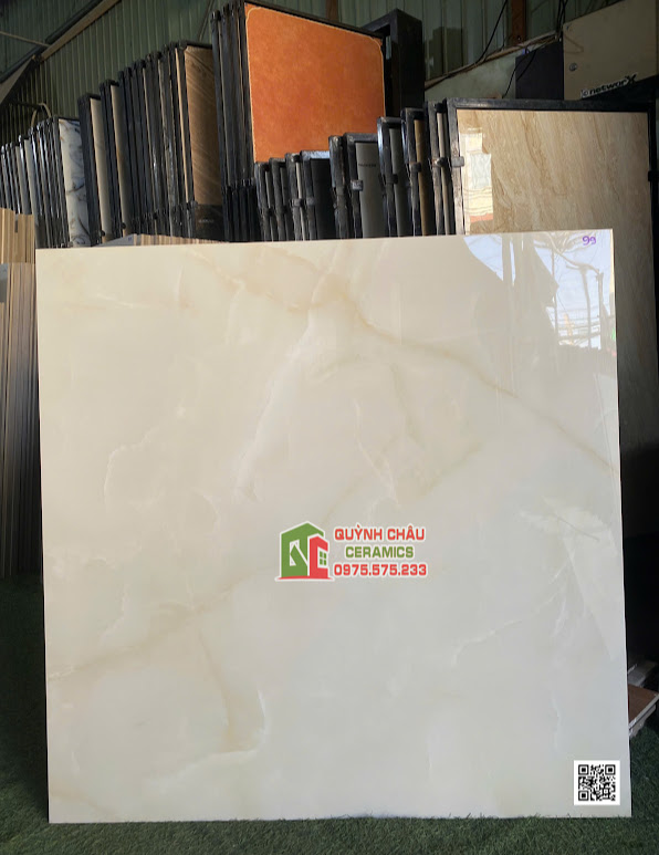 Gạch ấn độ 1000x1000 bóng kiếng kem vân đá cao cấp