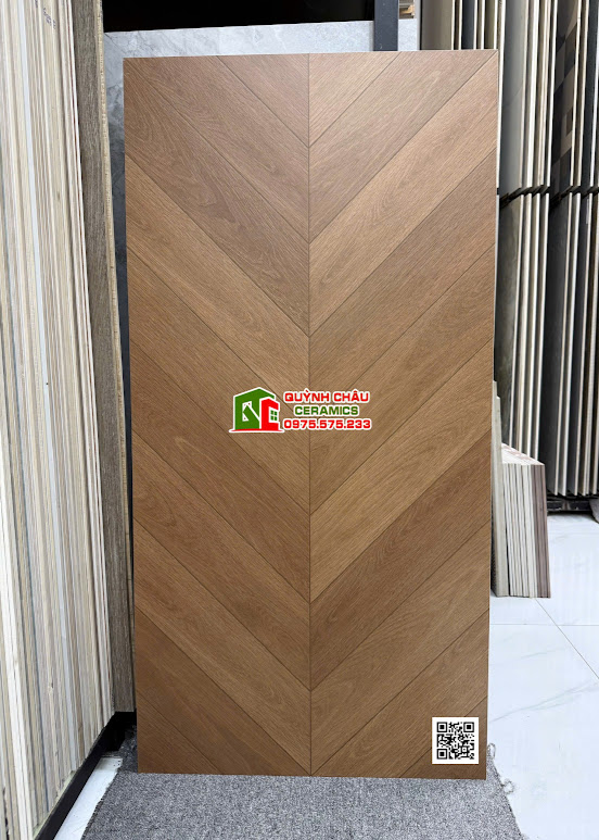 Gạch giả gỗ nhập khẩu vân xương cá 60x120 cao cấp