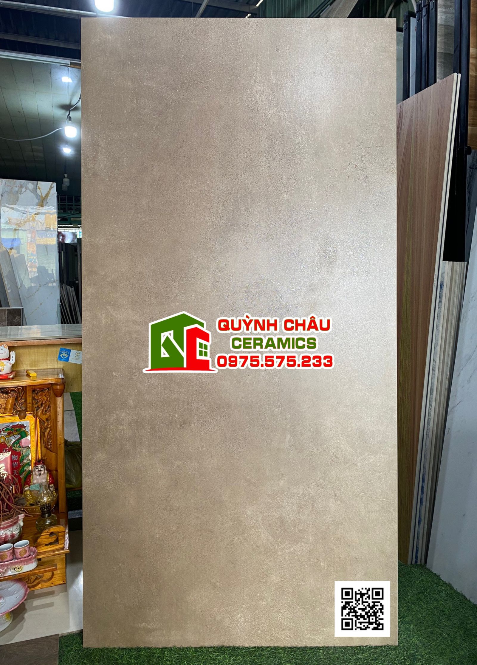 Gạch 80x160 màu nâu xám nhập khẩu ấn độ