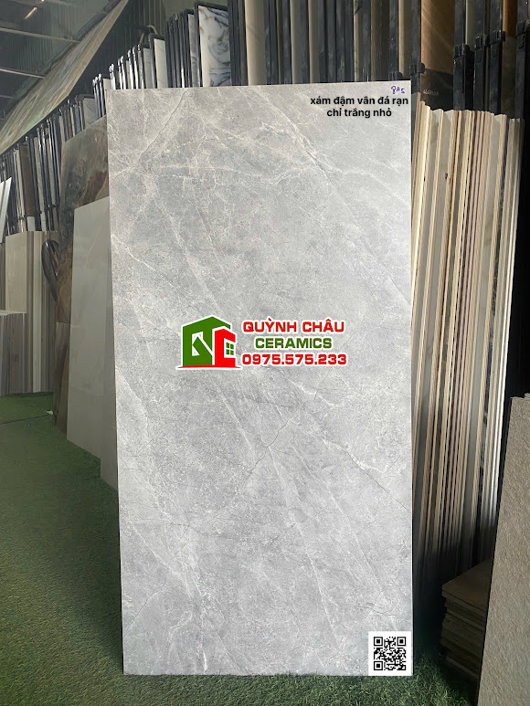 Gạch lát nền viglacera 60x120 vân đá xám mờ