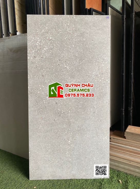 Gạch đá mài 60x120 terrazzo tây ban nha cao cấp